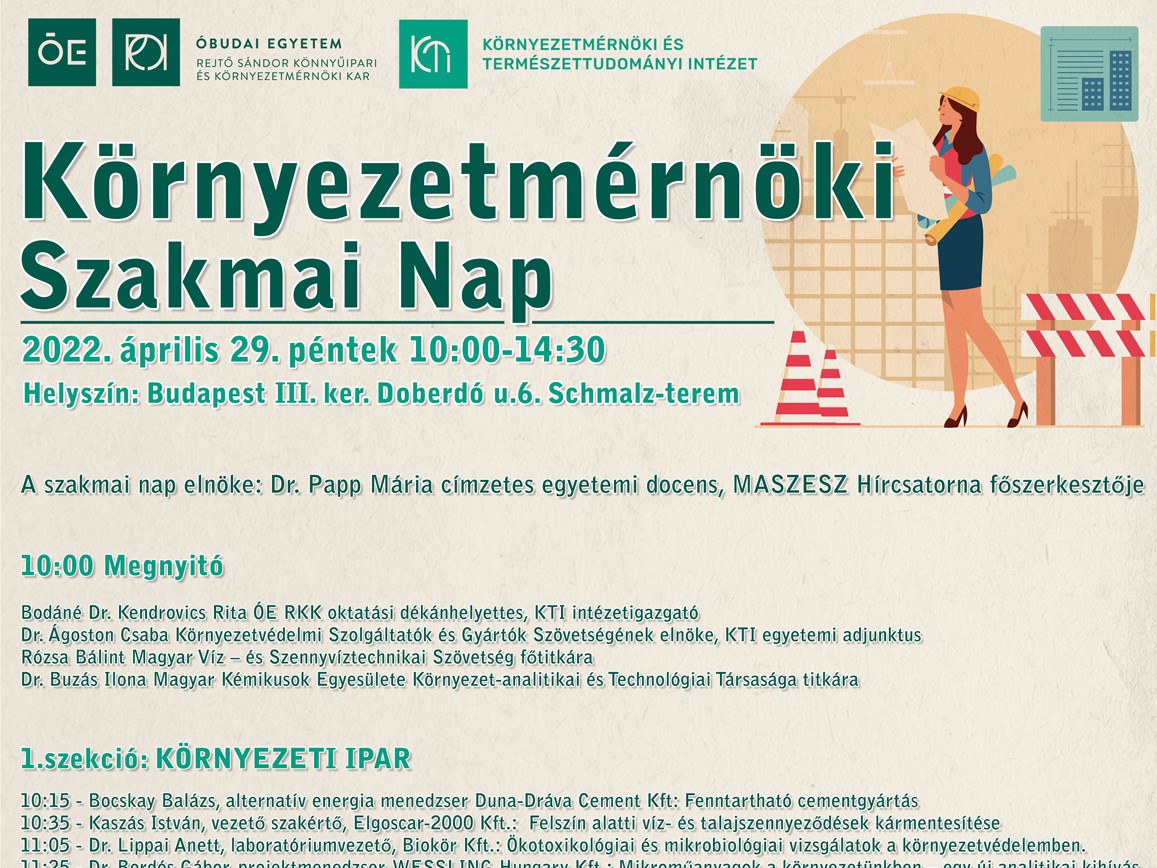 Környezetmérnöki Szakmai Nap 2022